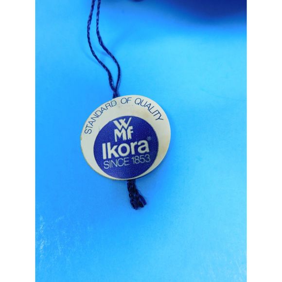 Ikora Leaf Dish Silver Plate Marked & Tag Germany 9.5 X 8 in. - Picture 3 of 9